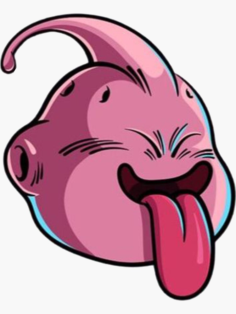 Majin Buu Sticker for Sale by KingKorn