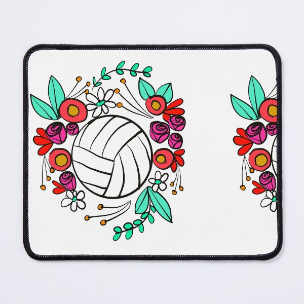 Item preview, Floral volleyball designed and sold by desireeling.
