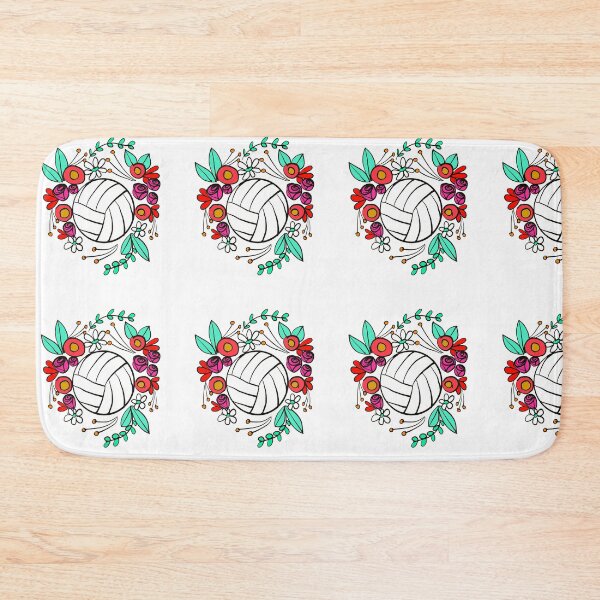 Item preview, Floral volleyball designed and sold by desireeling.