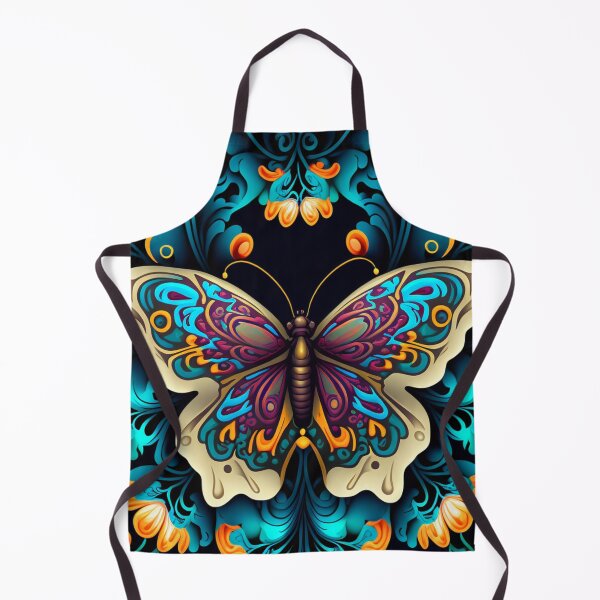 Item preview, Cute Butterfly Pattern | psychedelic colorful butterfly - high resolution designed and sold by Synthetic-Intel.