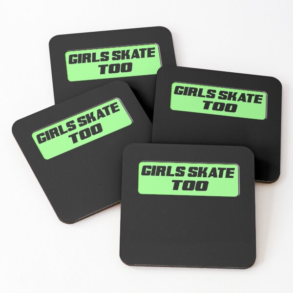 Item preview, Girls Skate too Design designed and sold by Apoldi Shop.