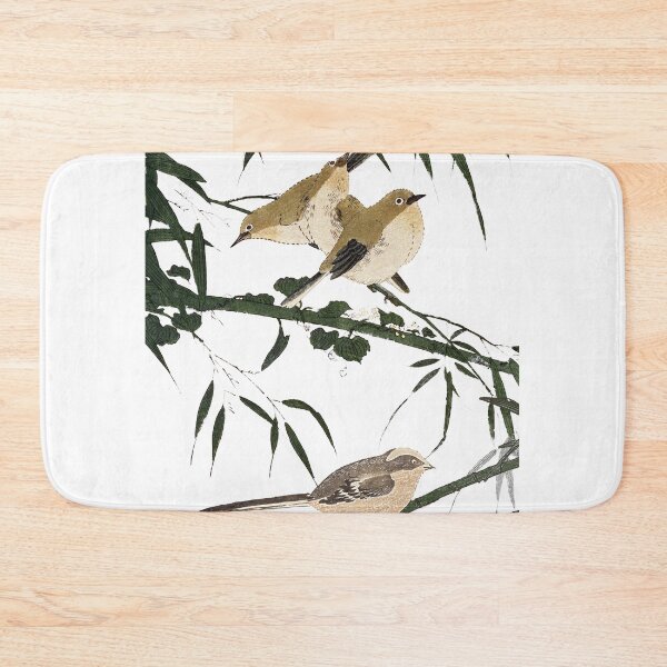 Item preview, Group of birds in tree (after Utamaro)  designed and sold by anni103.