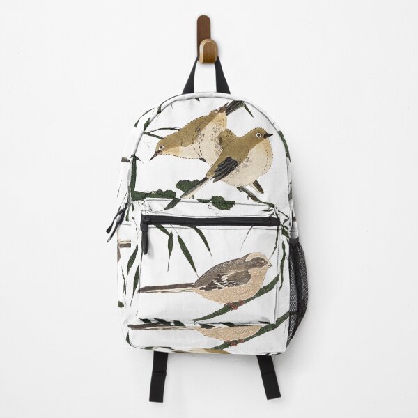 Item preview, Group of birds in tree (after Utamaro)  designed and sold by anni103.