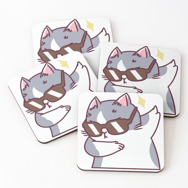Item preview, Cat in Sunglasses designed and sold by kyokyyosei.