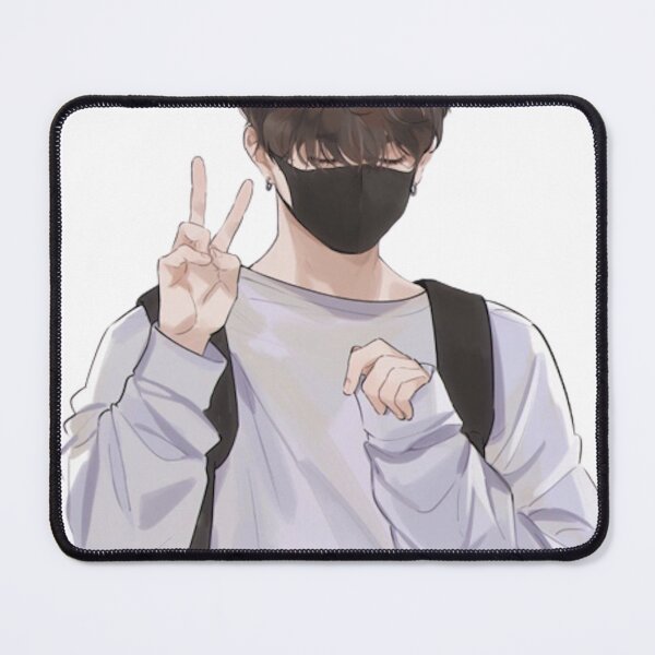 Item preview, Cute anime BTS boy designed and sold by Da1vyShop.