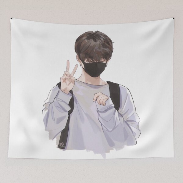 Item preview, Cute anime BTS boy designed and sold by Da1vyShop.