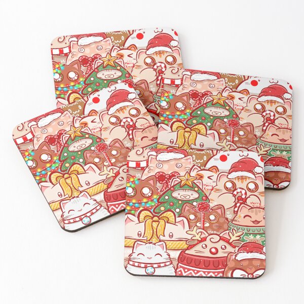Item preview, Bunch of Christmas cats designed and sold by S1MoonKa.