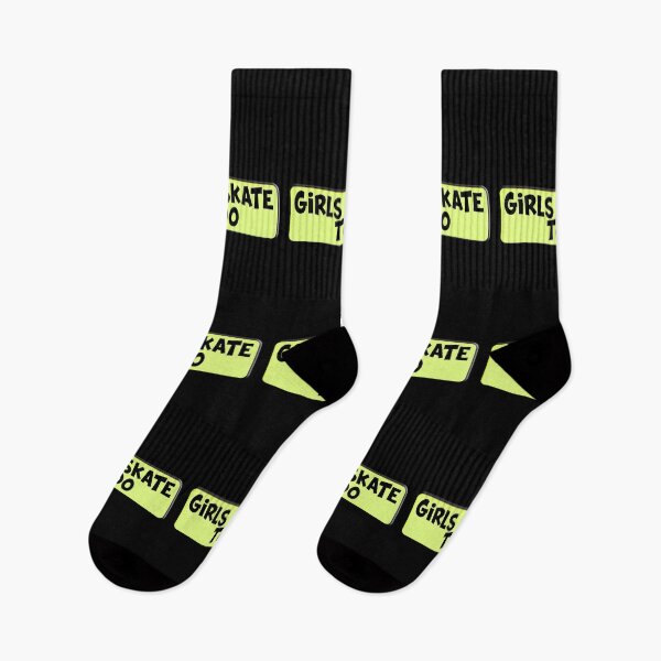 Item preview, Girls Skate too Design designed and sold by Apoldi Shop.