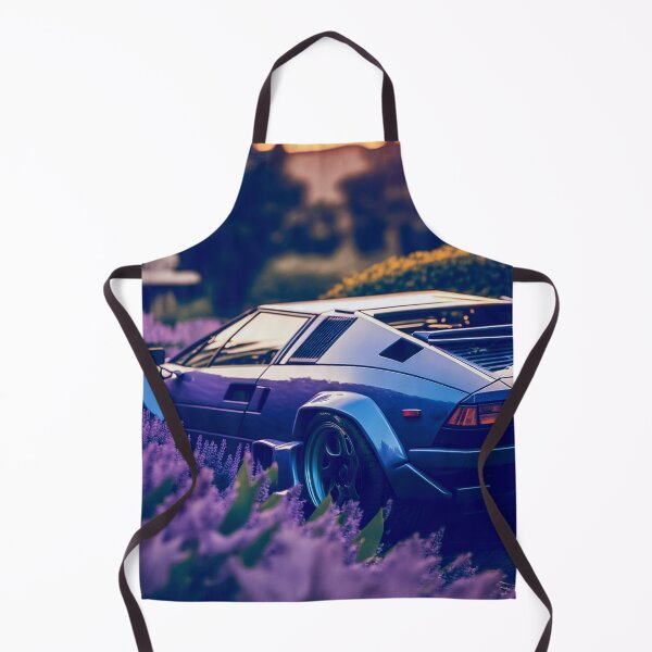 Artikelvorschau, Vintage Lavender/Purple Sports Car - Otherworldy Fast Car entworfen und verkauft von The Oracle of Surrealism Sublime Consciousness.