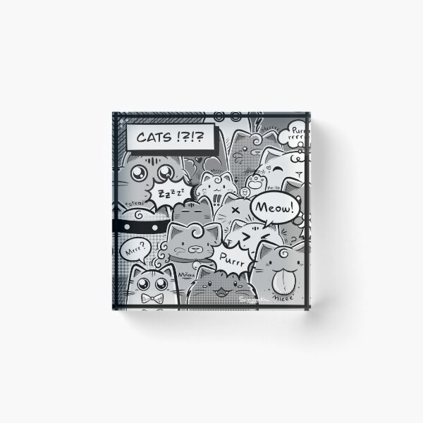 Item preview, Bunch of COMIC cats designed and sold by S1MoonKa.