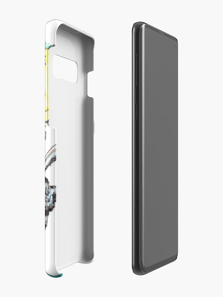 Alternate view of Peacock spider Maratus volans Case & Skin for Samsung Galaxy