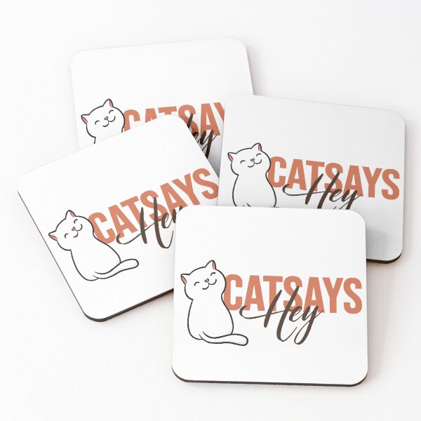 Item preview, cat says hey designed and sold by MehdiRA.