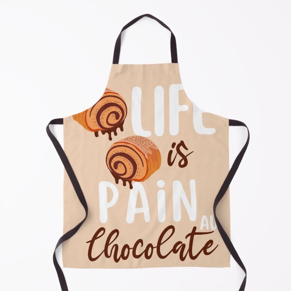 Aperçu de l'œuvre La vie est un pain au chocolat créée et vendue par aoichan3939.
