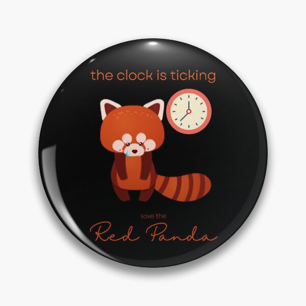 Artikelvorschau, Der rote Panda die Uhr tickt Schal entworfen und verkauft von MagicWolfStar.