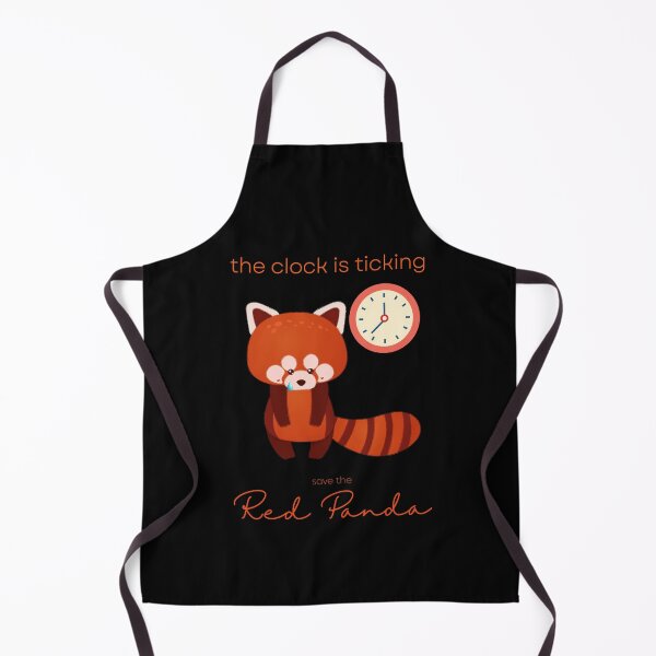 Item preview, The Red Panda The Clock Is Ticking Scarf designed and sold by MagicWolfStar.