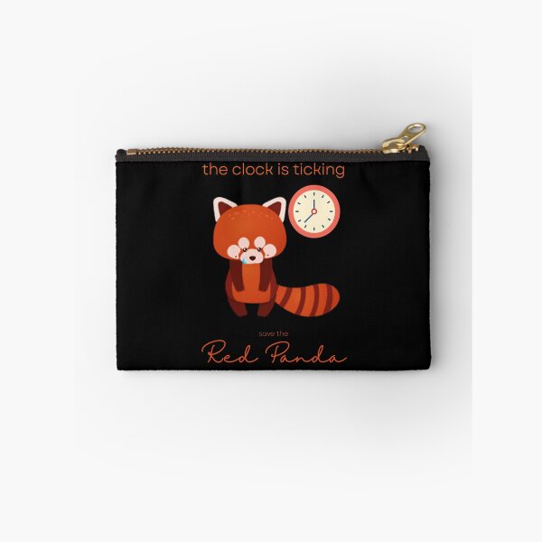 Item preview, The Red Panda The Clock Is Ticking Scarf designed and sold by MagicWolfStar.