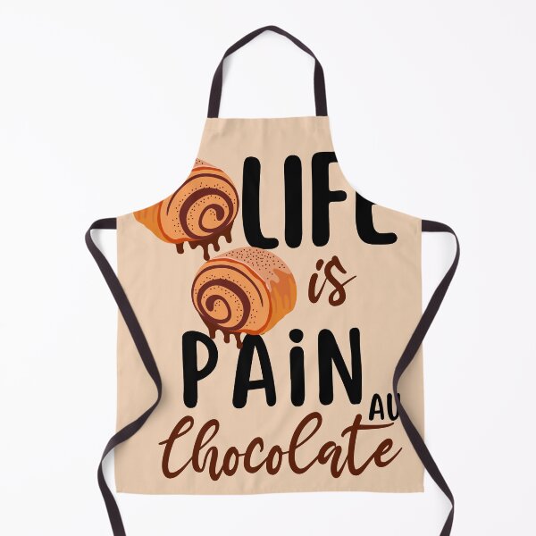 Aperçu de l'œuvre La vie est un pain au chocolat créée et vendue par aoichan3939.