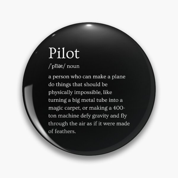 Item preview, Pilot Definition designed and sold by SpicyAviator.