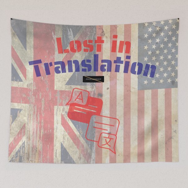 Item preview, Awesome Lost in Translation US UK 2023 Collection designed and sold by AwesomeMerch.Co.