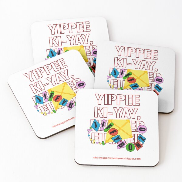 Item preview, Yippee Ki-Yay, Jiffy-Bonzo! designed and sold by W4BPodcasts.