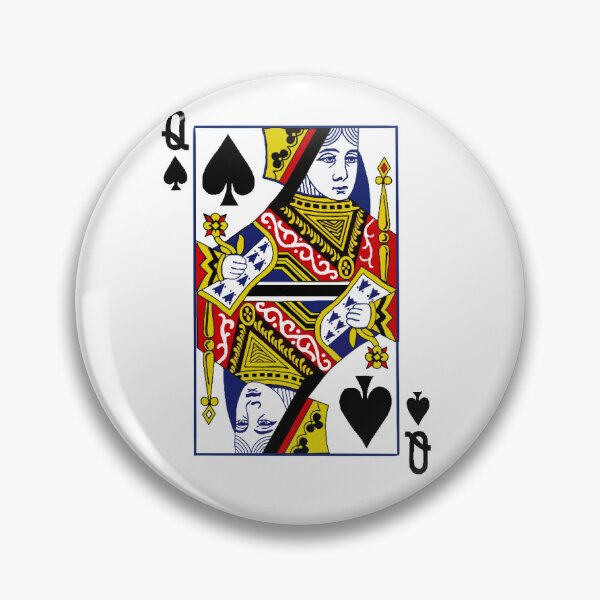 Item preview, Queen Playing Card Digital Drawing  designed and sold by Pocketsodders.