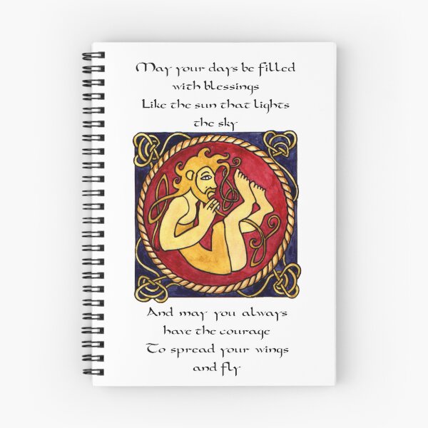 Item preview, Celtic Symbol #3 with inspirational quote designed and sold by MagicMythLegend.