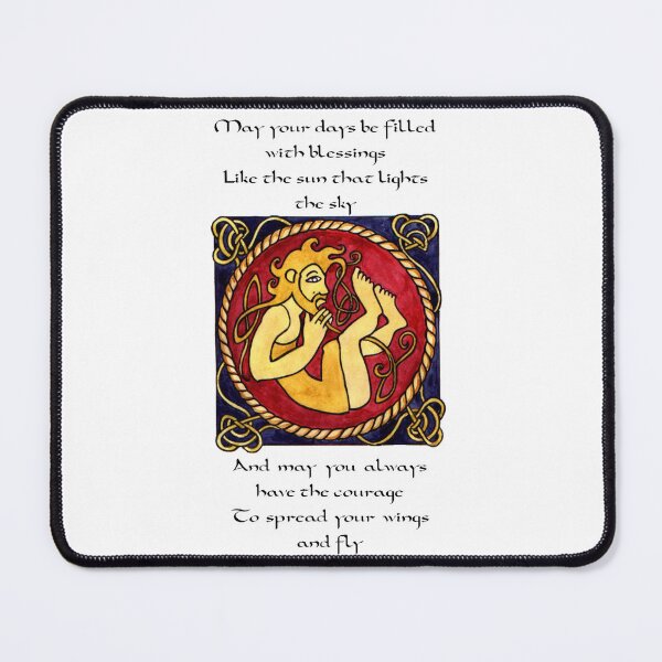 Item preview, Celtic Symbol #3 with inspirational quote designed and sold by MagicMythLegend.
