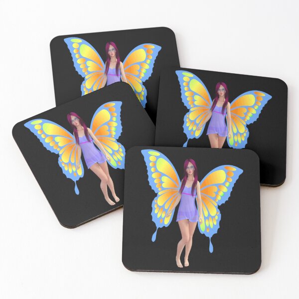 Item preview, Fantasy Fairytale Butterfly Girl     designed and sold by LaughtonGBA.