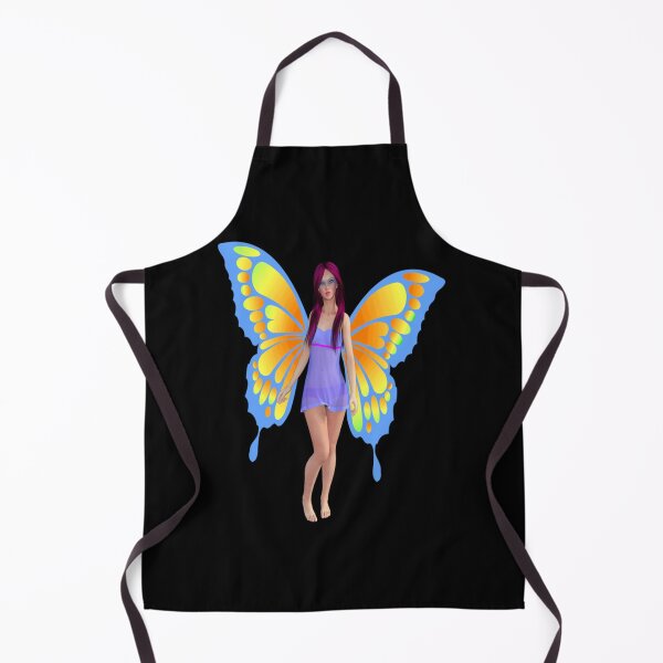 Item preview, Fantasy Fairytale Butterfly Girl designed and sold by LaughtonGBA.