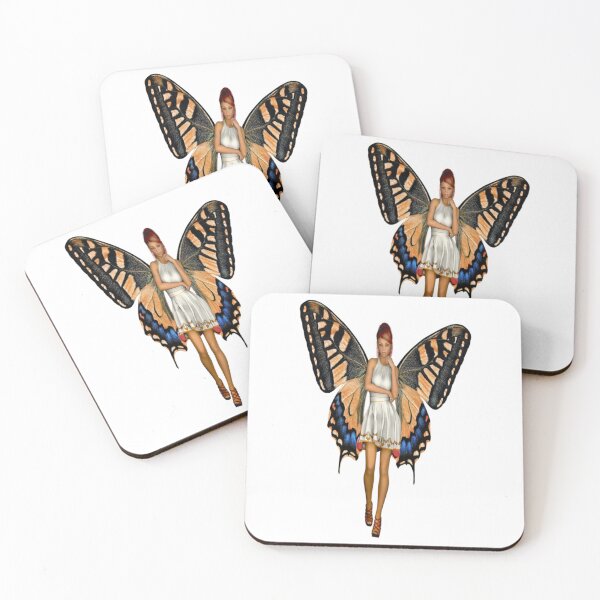 Item preview, Fantasy Fairytale Butterfly Girl  designed and sold by LaughtonGBA.