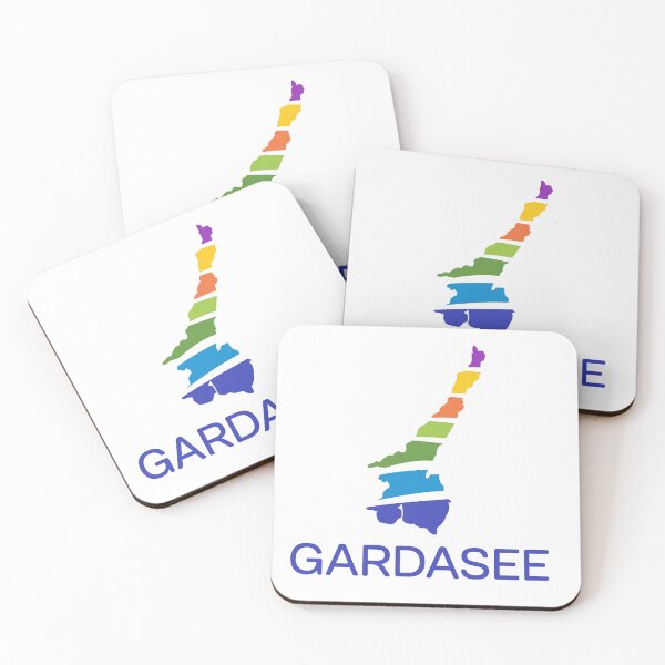 Item preview, Lake Garda logo colorful designed and sold by Gardasee-Shop.
