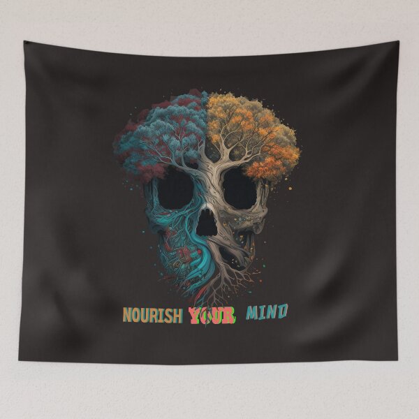 Item preview, Nourish Your Mind designed and sold by Depressed-Bunny.