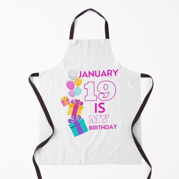Item preview, January 19 is my Birthday, January 19 is my birthday, January Birthday Quotes Aesthetic, January Birthday Month designed and sold by Celebrationist.