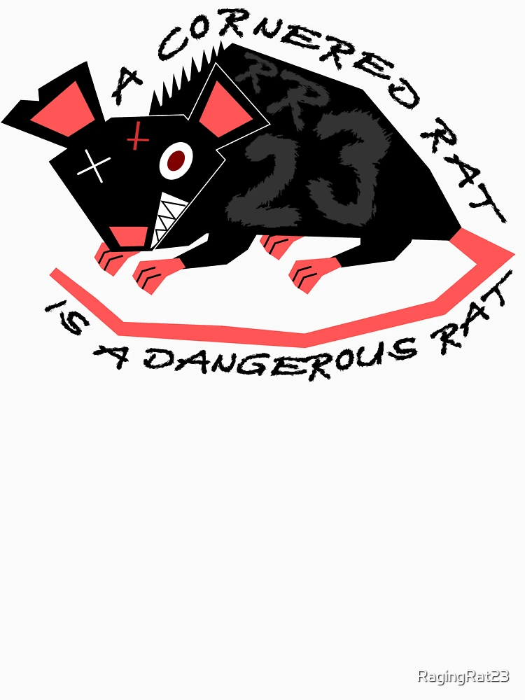 Thumbnail 6 of 6, Pullover Hoodie, Ratty Rage Rot designed and sold by RagingRat23.
