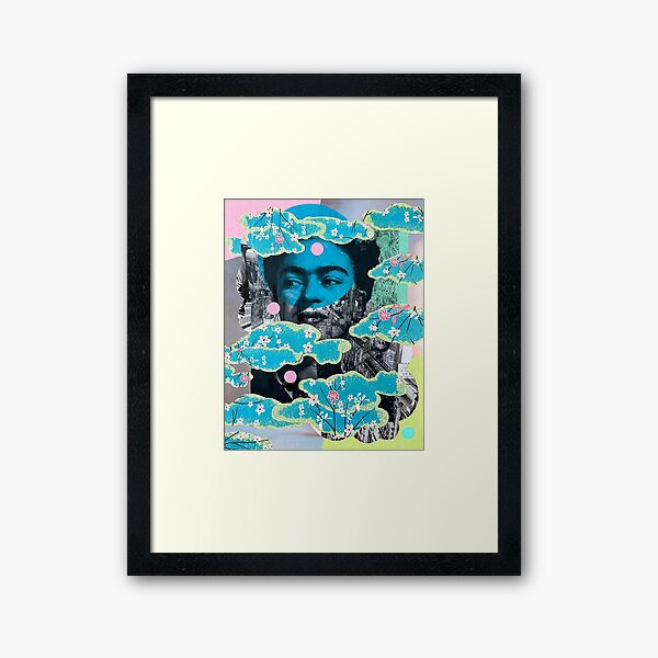 ny frida Framed Art Print
