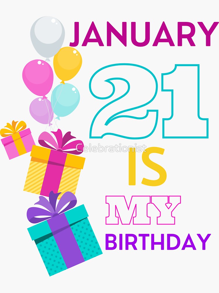 January 21 Is My Birthday January 21 Is My Birthday January Birthday Quotes Aesthetic 0827