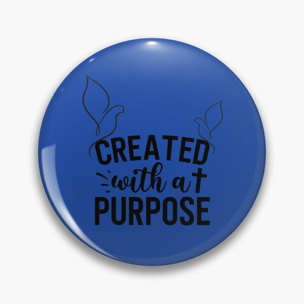 Item preview, Created With a Purpose Christian Affirmation designed and sold by PBJArt.
