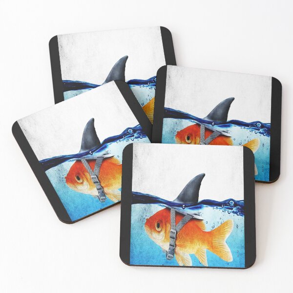 Item preview, Brilliant Disguise - Goldfish with a Shark Fin designed and sold by meganhutchinson.