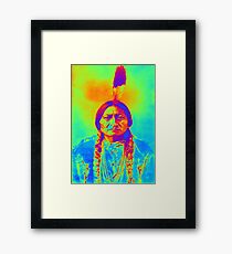 SITTING BULL Framed Print