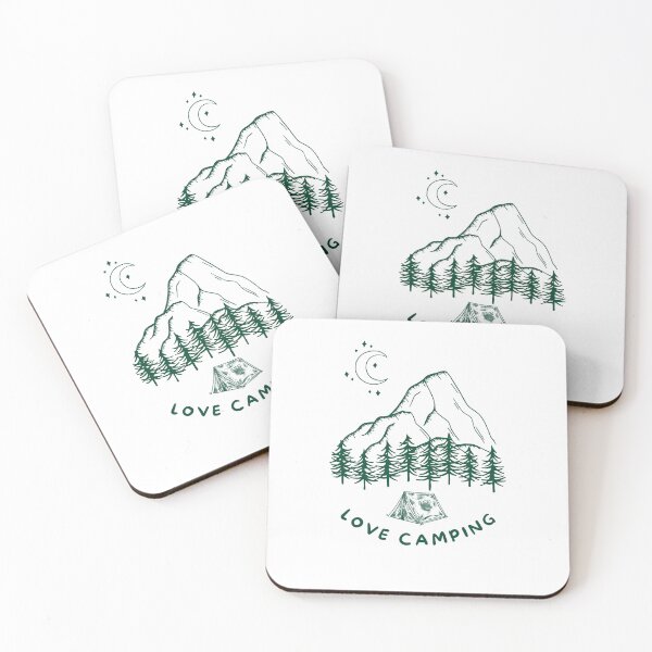Artikelvorschau, Liebe Camping entworfen und verkauft von NoManDesign.