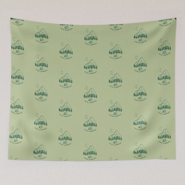 Item preview, Love camping designed and sold by NoManDesign.