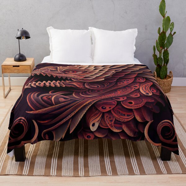 Item preview, Aggressive Cool Bold Scaley European Pattern Digital Painting designed and sold by CodeAndColors.