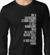 Red Right Hand - Peaky Blinders Long Sleeve T-Shirt