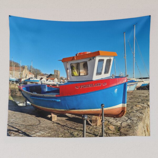 Item preview, Fisherlass in Dysart Harbour  designed and sold by S-and-W-4ever.