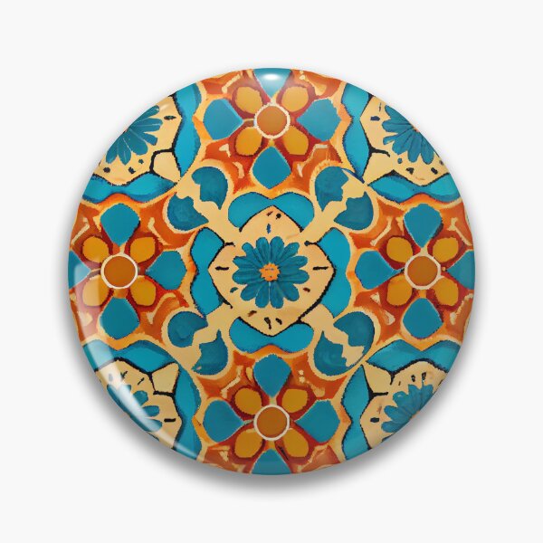 Artikelvorschau, Coarse New Mediterranean Pattern Digital Painting entworfen und verkauft von CodeAndColors.