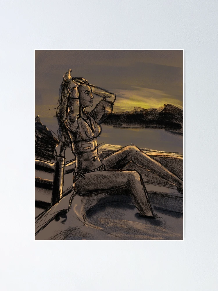 Thumbnail 1 of 3, Poster, Sun Rise Study designed and sold by Yatica.