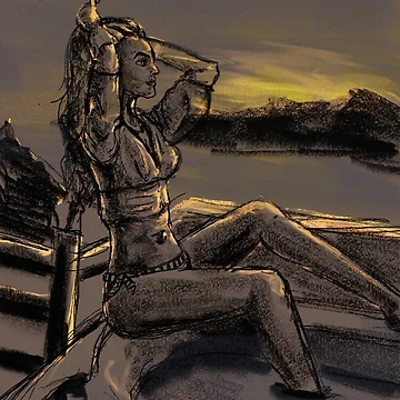 Artwork thumbnail, Sun Rise Study by Yatica