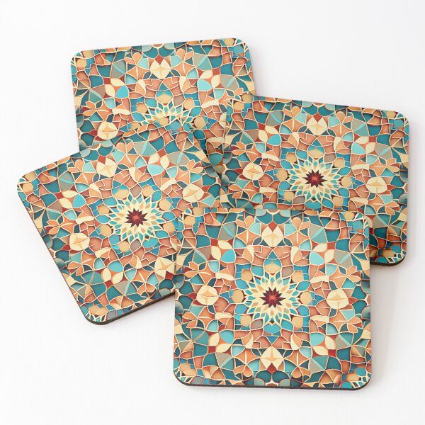 Item preview, Soft Moroccan Pattern Digital Painting designed and sold by CodeAndColors.
