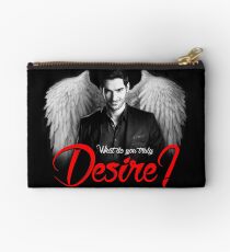 Lucifer Morningstar - What do you truly desire? Studio Pouch