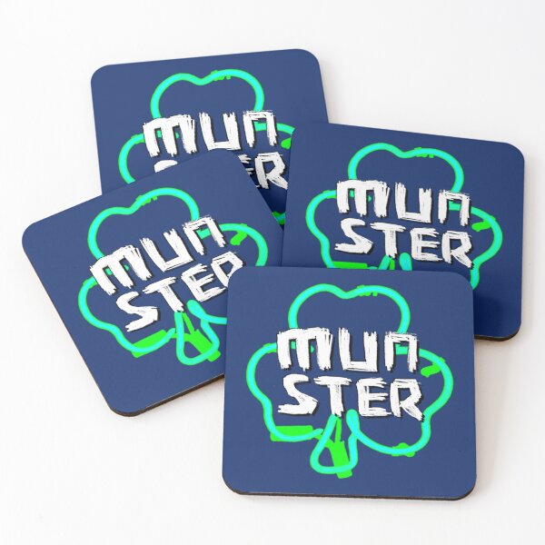 Item preview, Munster, Neon Shamrock, MUNSTER Ireland        designed and sold by Distribu1601.